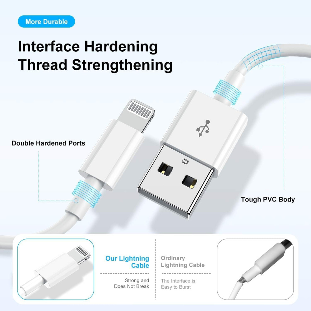 X.cell USB-A To Lightning Cable 1.5m – White