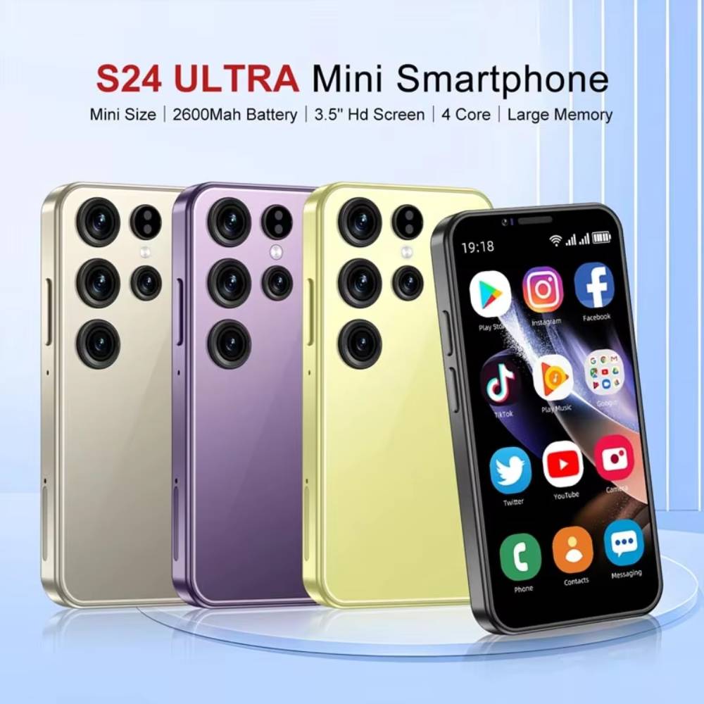 SOYES S24 Pro Max Mini 3.0 Inch 2GB RAM 16GB ROM GOLD