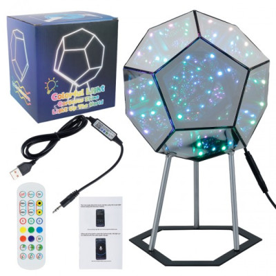 Next Level Dodecahedron Infinity Mirror