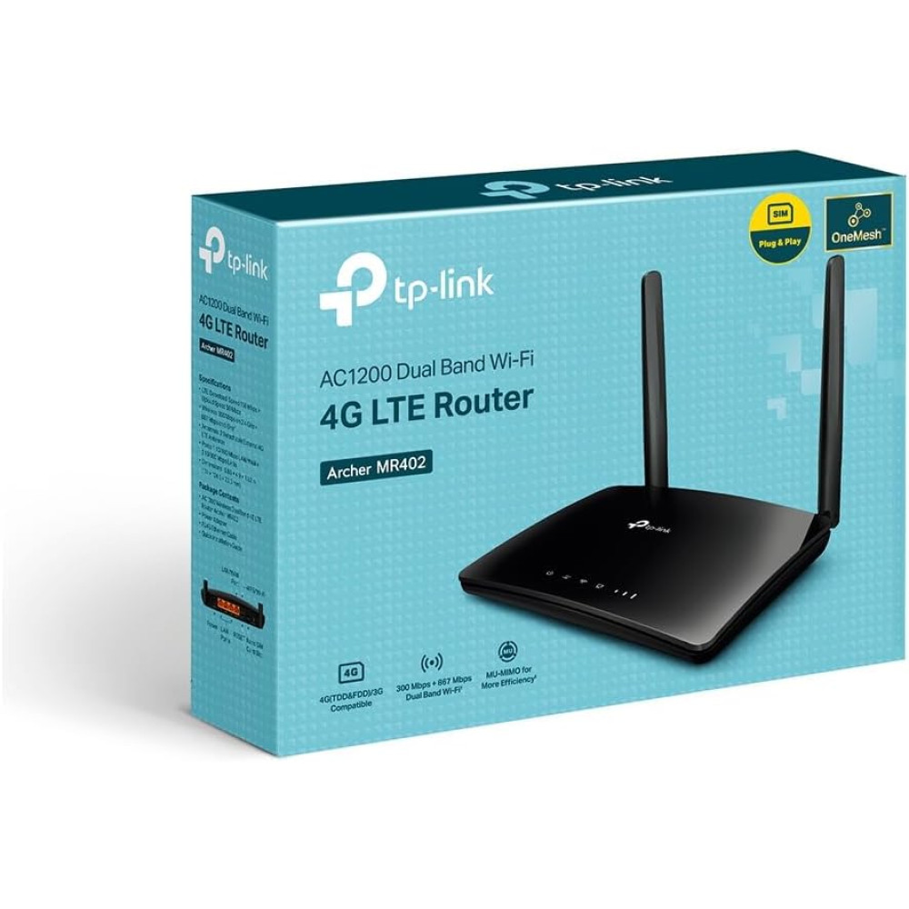 TP-Link Archer AC1200 MR402 LTE Router