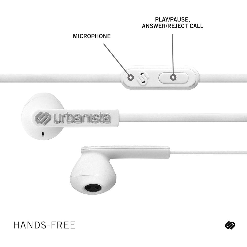 Urbanista San Francisco 3.5mm Stereo Input Earphones Fluffy Cloud
