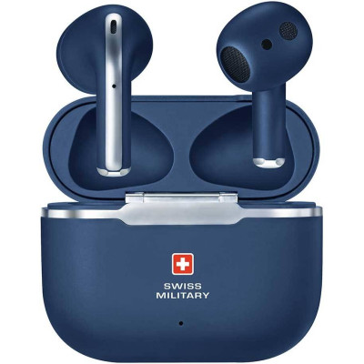 Swiss Military Victor 2 ENC True Wireless Earbuds Blue