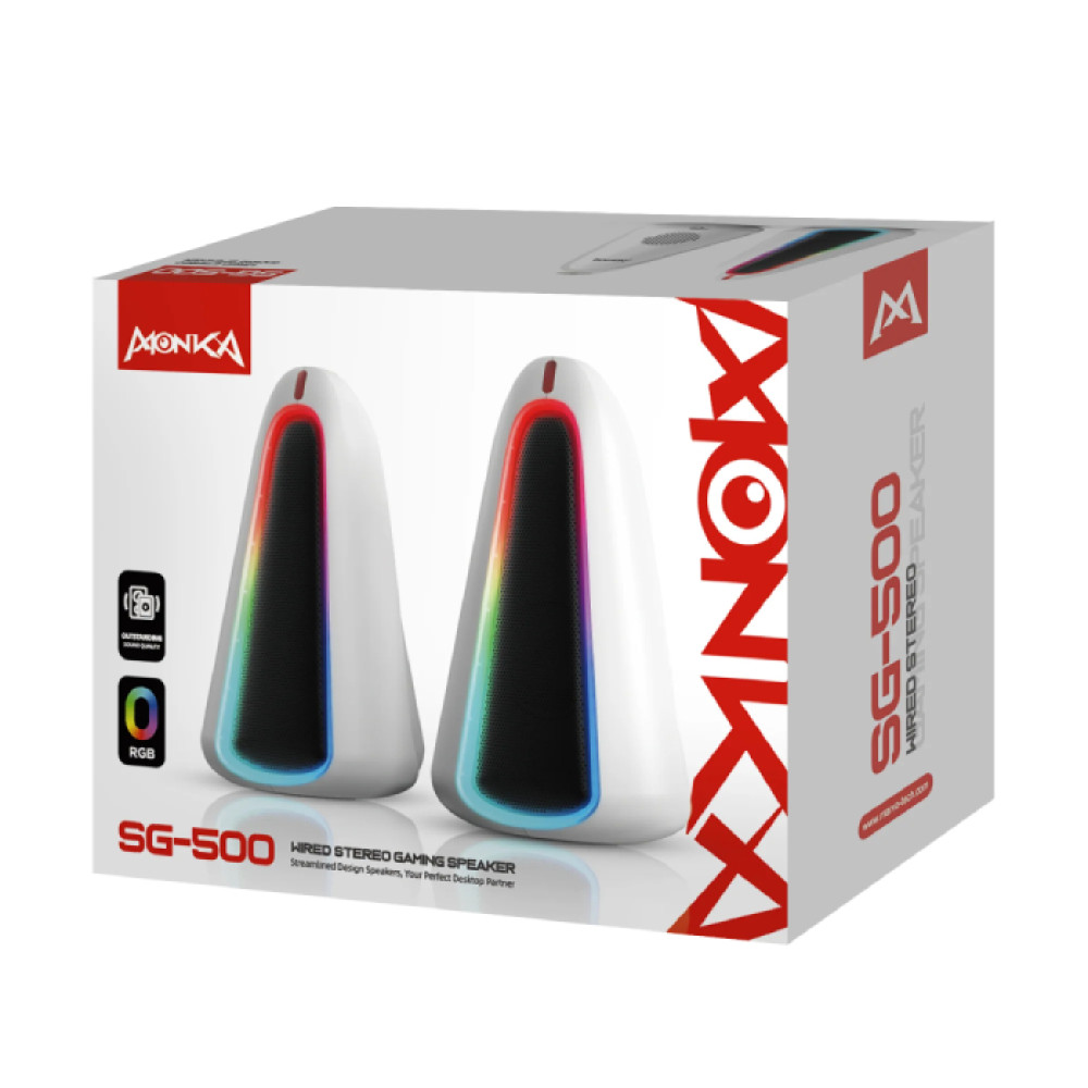 Monka Zilla Stereo Gaming Speaker System SG 500