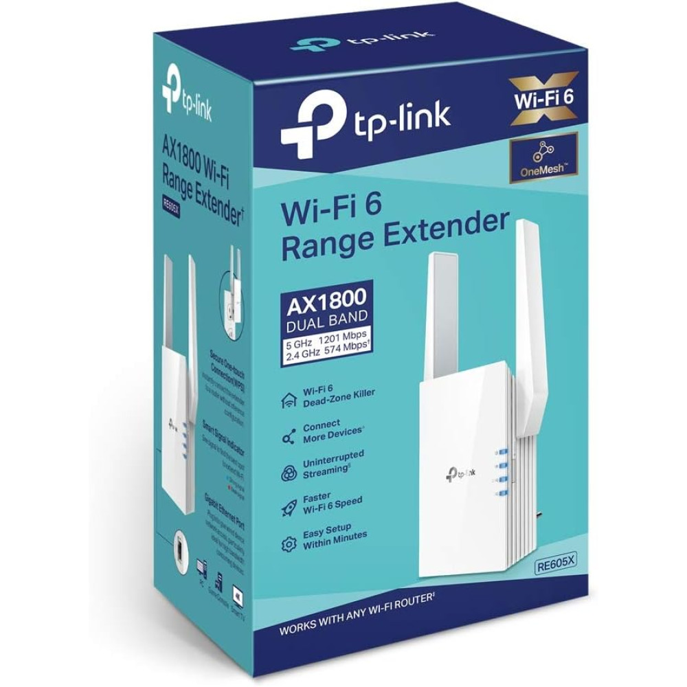 Tp-Link AX1800 Wi-Fi Range Extender (RE605X )