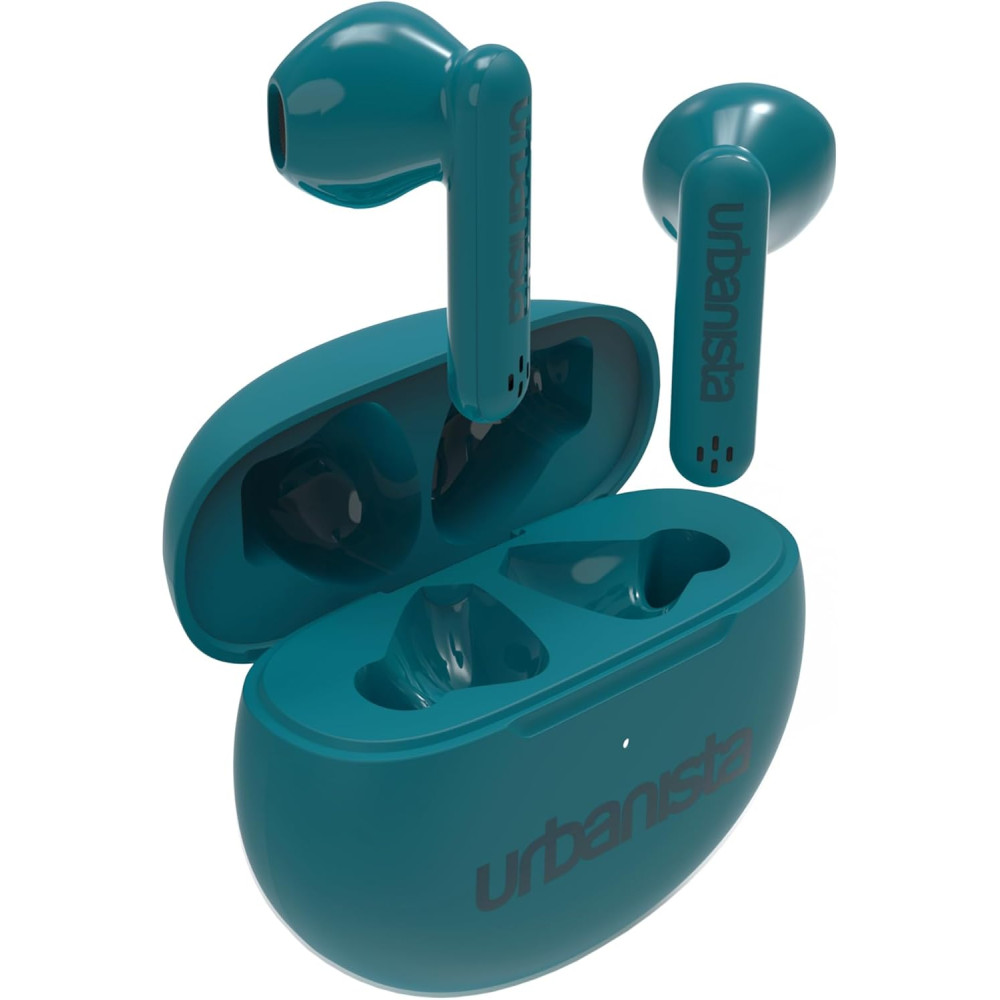 Urbanista Austin Touch Controls Mobile Earphones Lake Green