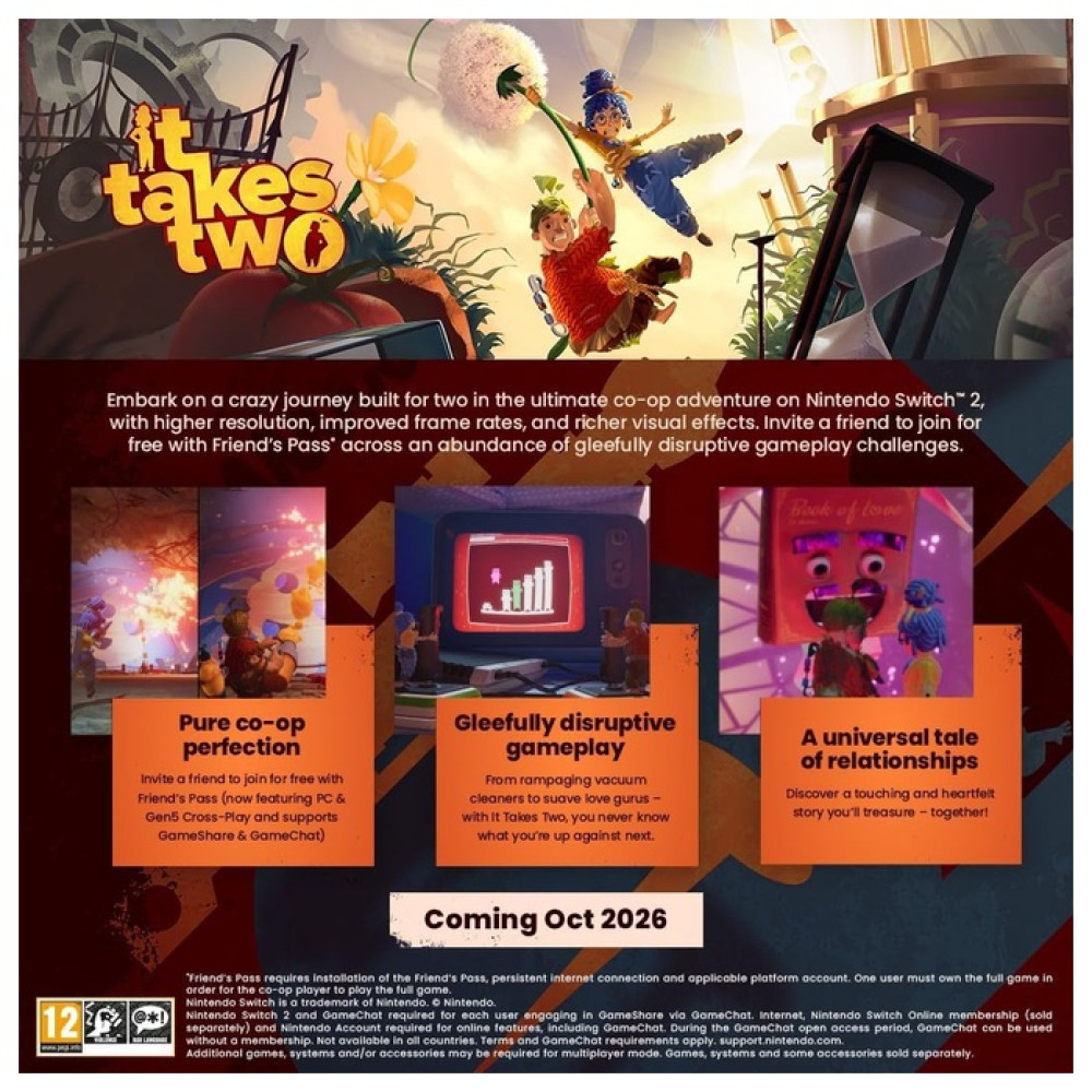 It Takes Two - Nintendo Switch 2