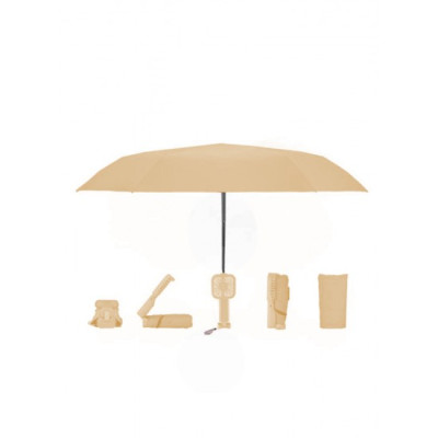 Umbrella with Rechargeable Fan ST 200 Beige