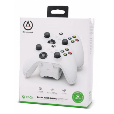 PowerA Dual Charging Station (White)