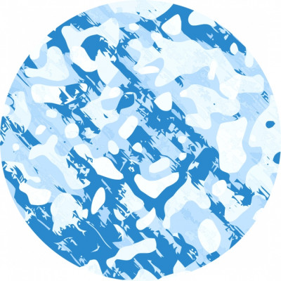 Devo Gaming Floorpad - White Camo