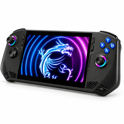 MSI Claw A1M-016UK Handheld Gaming PC – Intel Core Ultra 7 155H – 16GB RAM – 1TB SSD – 7" FHD 120Hz