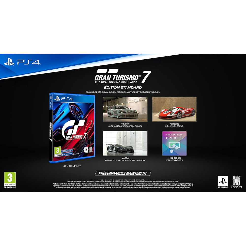 PS4 Gran Turismo 7 