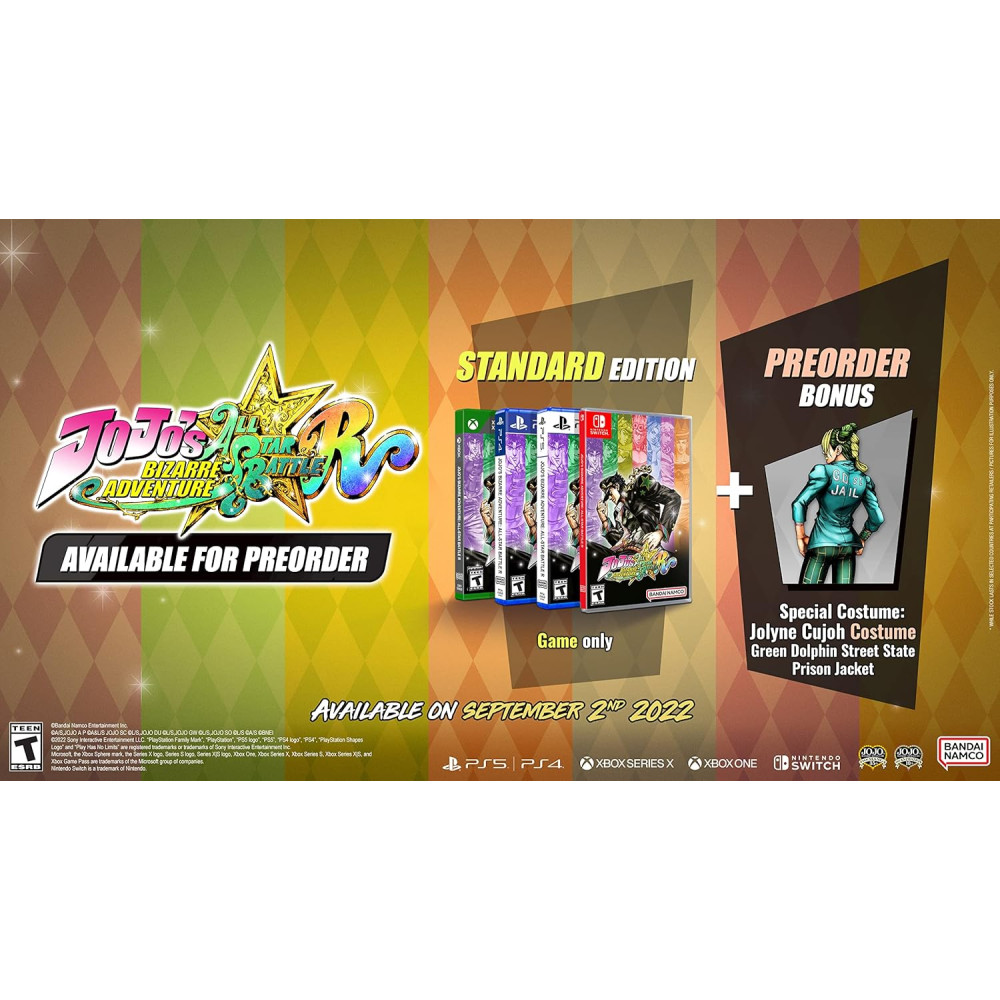 PS4 JoJo’s Bizarre Adventure: All-Star Battle R 
