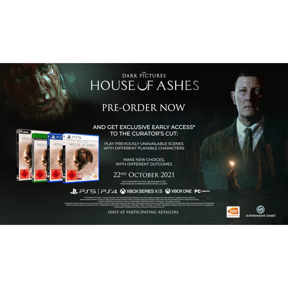  PS4 The Dark Pictures Anthology: House of Ashes