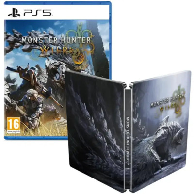 Ps5 Monster Hunter Wilds Steelbook Edition