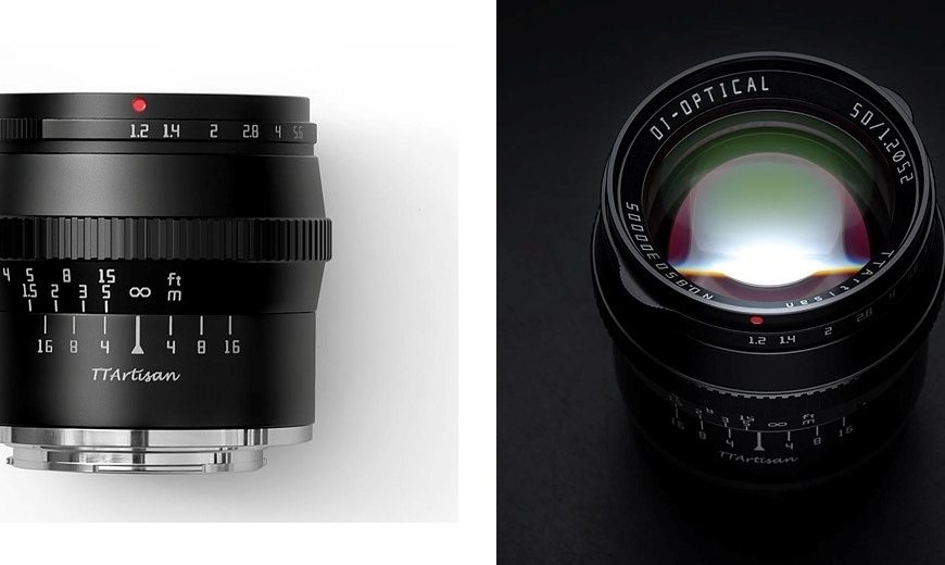 Obiektyw TTartisan 50 mm F/1,2 dla matryc formatu APS-C w mocowaniach Leica L i Nikon Z
