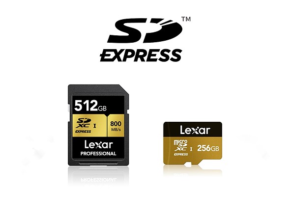 Lexar pracuje nad kartami pamięci formatu SD Express i microSD Express, którego na razie nie obsługuje żaden aparat