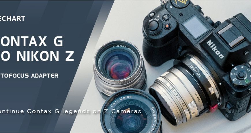 Adapter Techart TZG-01: autofokus z obiektywami Contax G na bezlusterkowcach Nikon Z