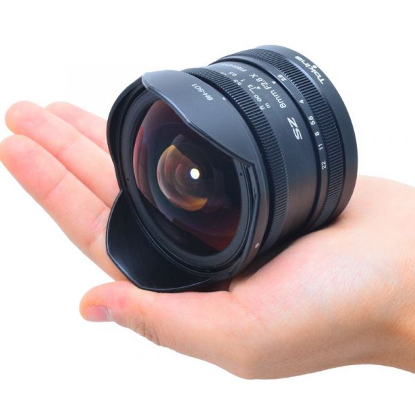 Tokina SZ 8mm F2.8 Fisheye dla matryc APS-C w mocowaniu Fujifilm X oraz Sony E