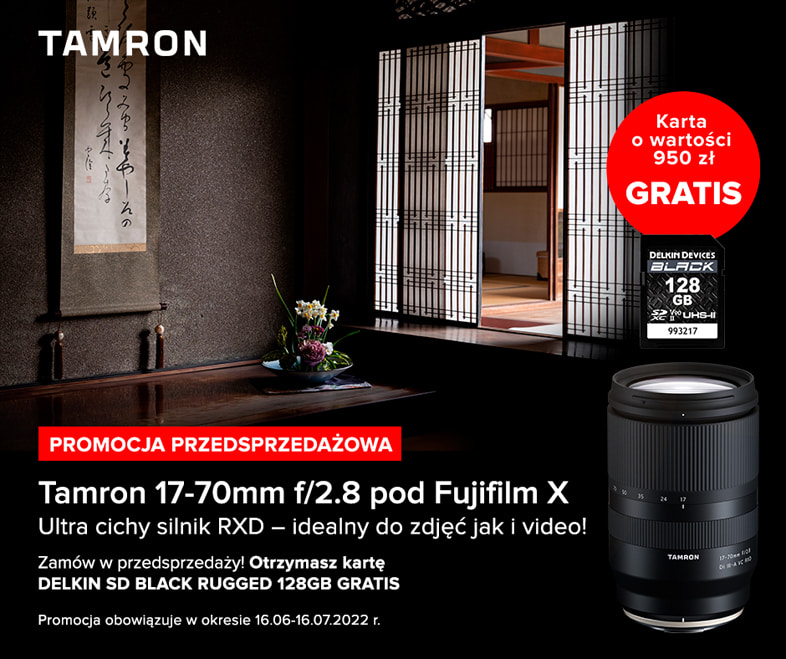 Promocja Tamron 17-70 Fujifilm X