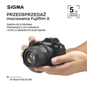 Przedsprzedaż Sigma 18-50mm
