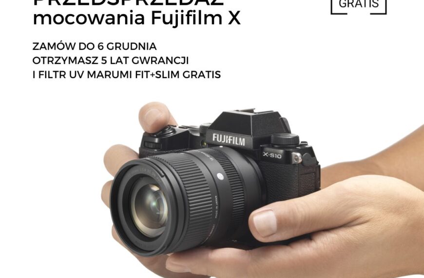Przedsprzedaż SIGMA 18-50mm F2.8 DC DN Contemporary do Fujifilm X