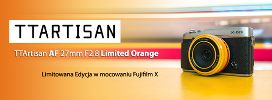Limited Orange TTArtisan 27mm F2