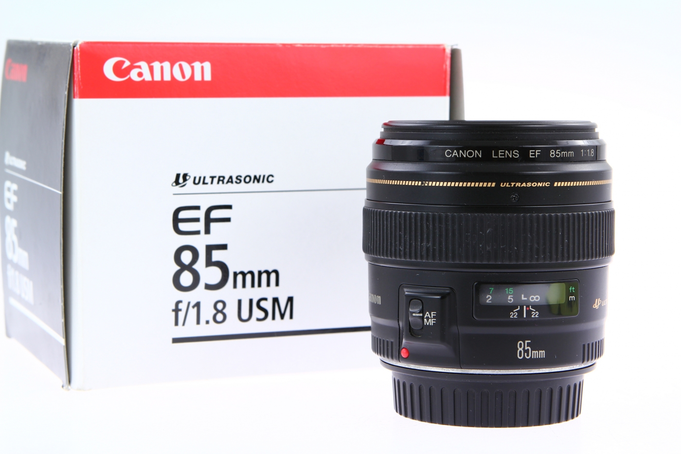 Obiektywy 85mm i Nikon Z f Canon EF 85mm F1.8 USM