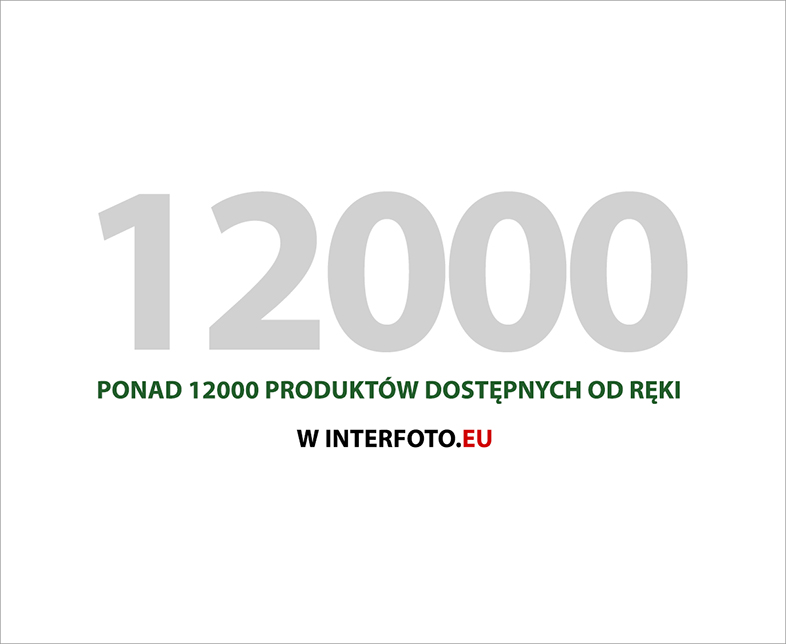 Największy sklep fotograficzny w Polsce i Europie Wschodniej. Ponad 12000 produktów w InterFoto.eu dostępnych od ręki