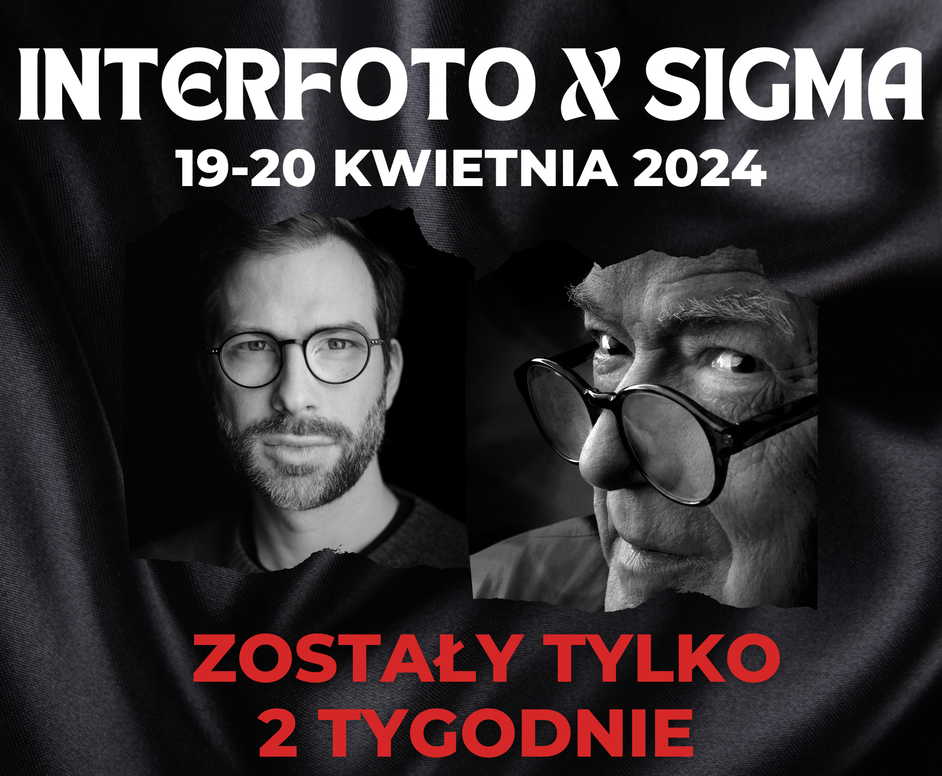 Do wydarzenia InterFoto x Sigma zostały już tylko 2 tygodnie 19-20 kwietnia 2024