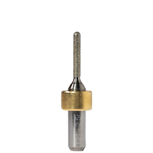 T21 - 2,5 I 6,0 mm Radiusschleifstift (diamantiert) Glaskeramik