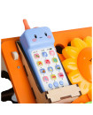 Montessori Wooden Busy Board House