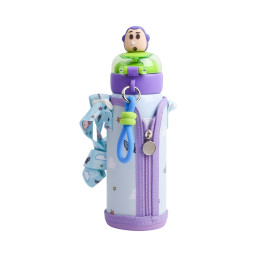 TOY STORY DOUBLE-DRINK PLUSH INSULATED CUP 520ML - BUZZ LIGHTYEAR EDITION