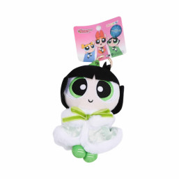  POWERPUFF GIRLS HANFU CAPE PLUSH KEYCHAIN-Green