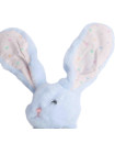 Good Night" Blue Long-Eared Bunny Plush Toy / Keychain Pendant