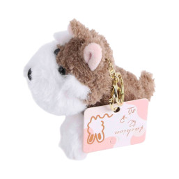 Rinax Snow Dog Keychain - w/b