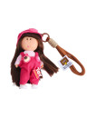 Mini Spanish Potato Doll Keychain - pink