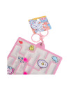 Water Bag Maze Squeeze Toy Keychain - Pink