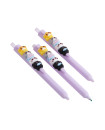 Cat Stack Gel Pen - Purple