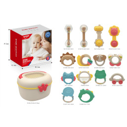 Baby Rattles Set - 14 pcs