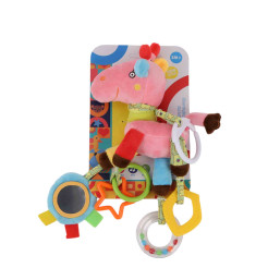 Hanging Soft Baby Rattle - Girrafe