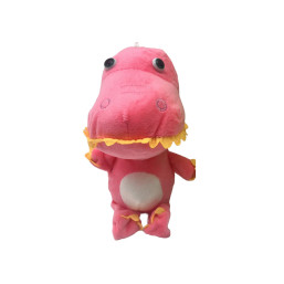 Plush Dinosaur - Pink - 7"