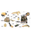 Armed Forces Desert War Role Play Costume Set