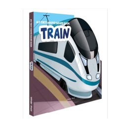 My First Shaped-Transport -Train Board Book