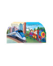 My First Shaped-Transport -Train Board Book