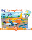 Frank - Aeroplane Floor Puzzle 15 Pcs