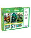 Frank - 3 in 1 National Geographic Dinosaurs Jigsaw Puzzle