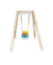 Dynamic Sports - Growing Giraffe Wooden Swing Set