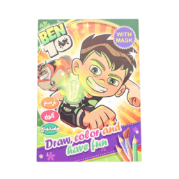 Coloring Book with Mask - Ben10