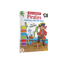 Pick and Paint Coloring Activity Book - Pirates