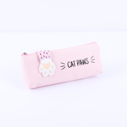 Pencil Case cat Paws - Pink